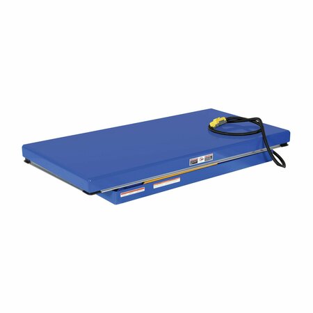 VESTIL Rotary Air/Hydraulic Scissor Lift Table AHLT-3060-3-43